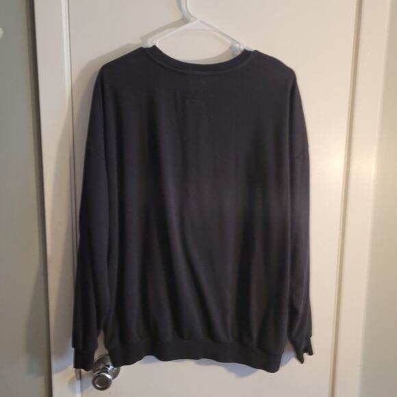 Modish Rebel Moon Stars Graphic Sweatshirt Sz S Distressed Grunge Celestial - Picture 9 of 13